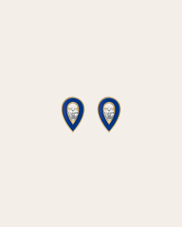LAPIS LAZULI MEDIUM SYGNA EARRINGS